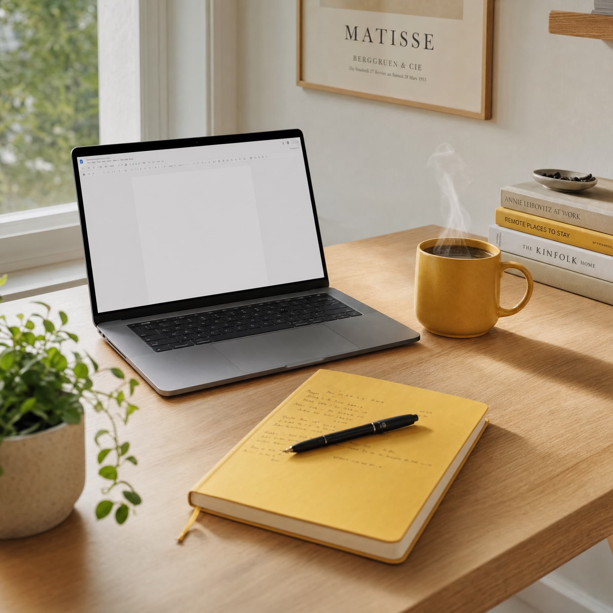 Webhuset-kunde leser epost på laptopen